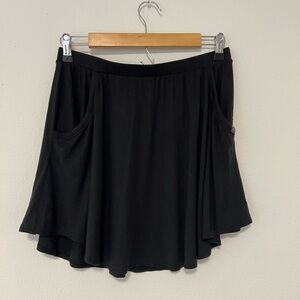 Victoria's Secret Black Mini Skirt with Pockets
